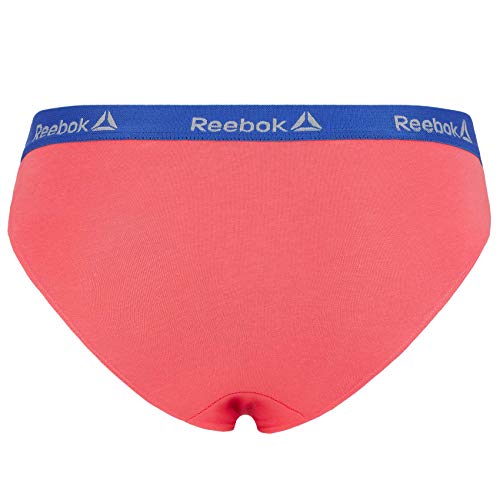 Reebok Braguita deportiva para Mujer, Multicolor, Large (pack de 4)
