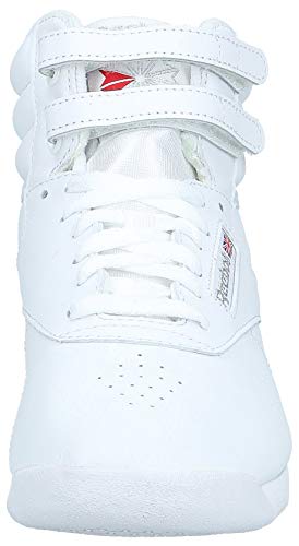 Reebok Free Style Hi, Zapatillas de Deporte Mujer, Blanco Weiß, 38.5 EU