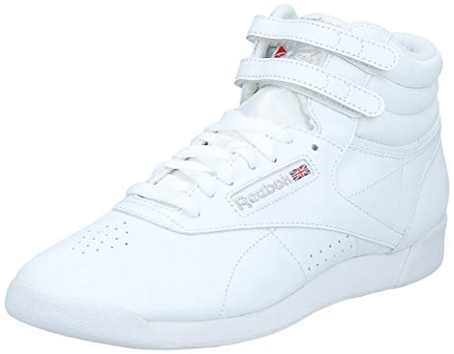 Reebok Free Style Hi, Zapatillas de Deporte Mujer, Blanco Weiß, 38.5 EU