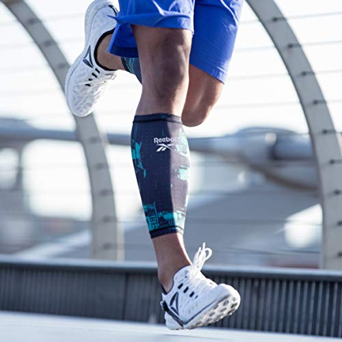 Reebok Mangas del brazo - Geocast, Medio (Becerro 30 - 35 cm)