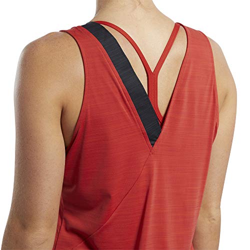 Reebok RC ACTIVCHILL Tank Camiseta sin Mangas, Mujer, Legacy Red, M