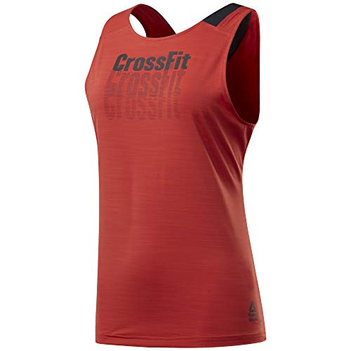 Reebok RC ACTIVCHILL Tank Camiseta sin Mangas, Mujer, Legacy Red, M