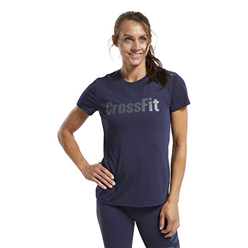 Reebok RC Crossfit Read tee Camiseta, Mujer, vecnav, XS