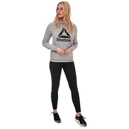 Reebok Wor Delta Sudadera, Mujer, Brezo Gris intermedio, XS