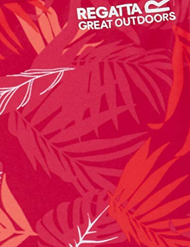 Regatta Aceana Swim, Pantalones cortos de bikini, Mujer, Rosa (Dark Cerise Tropical), S (Talla Fabricante: 12)