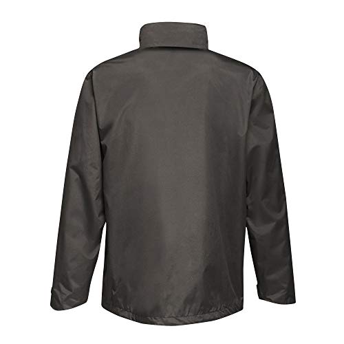 Regatta - Chaqueta interactiva Impermeable Gibson IV para Chico Hombre (L) (Negro/Negro)