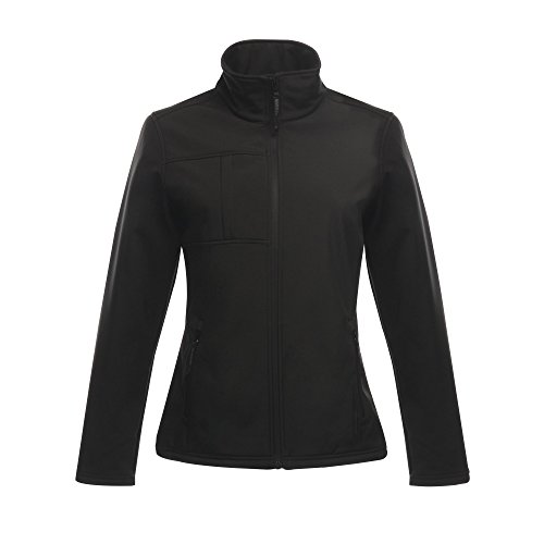 Regatta - Chaqueta Softshell Impermeable Modelo Octagon II para Mujer (40 EU/Amarillo Brillante/Negro)