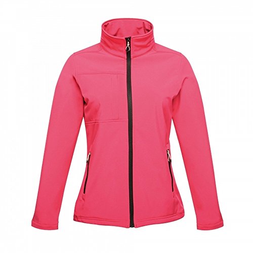 Regatta - Chaqueta Softshell Impermeable Modelo Octagon II para Mujer (40 EU/Amarillo Brillante/Negro)