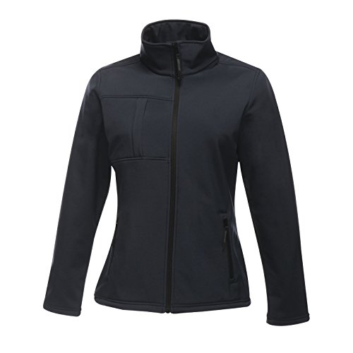 Regatta - Chaqueta Softshell Impermeable Modelo Octagon II para Mujer (40 EU/Amarillo Brillante/Negro)