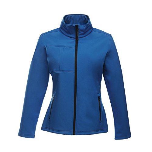 Regatta - Chaqueta Softshell Impermeable Modelo Octagon II para Mujer (40 EU/Amarillo Brillante/Negro)