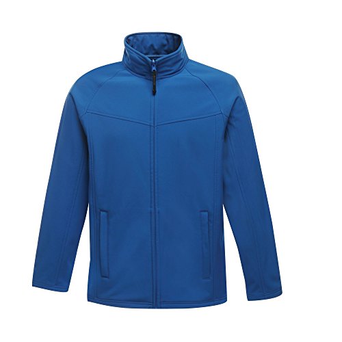 Regatta - Chaqueta Softshell polar cortavientos modelo Uproar para hombre (2XL/Azul marino/Azul marino)