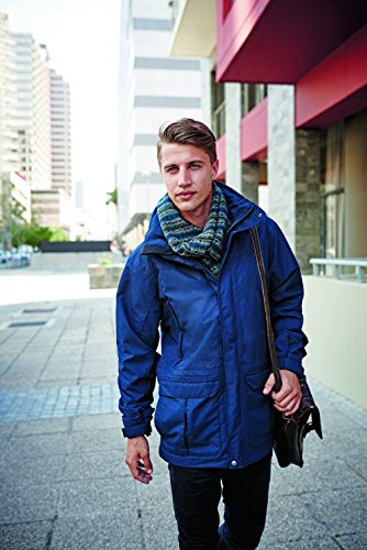 Regatta - Chaqueta Transpirable e Impermeable Modelo Vertex III para Hombre (Extra Grande (XL)) (Negro)