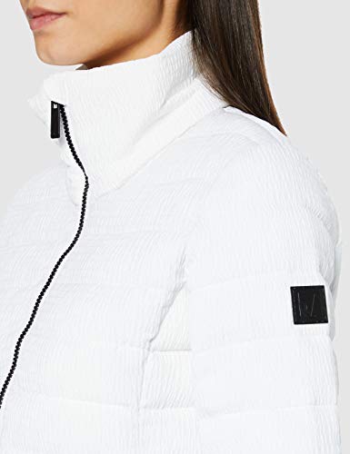Regatta Lustel Chaqueta acolchada, tejido ligero con aislamiento y bolsillos con cremallera Baffled/Quilted Jackets, Mujer, White, 14