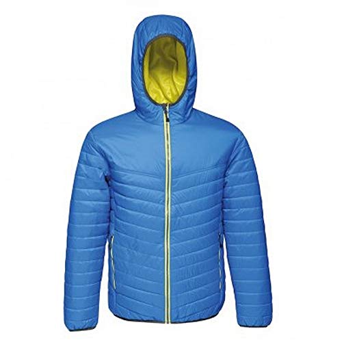 Regatta Standout - Chaqueta Acolchada de plumón Acadia II para Chico Hombre (3XL) (Azul Oxford/Verde Neón)