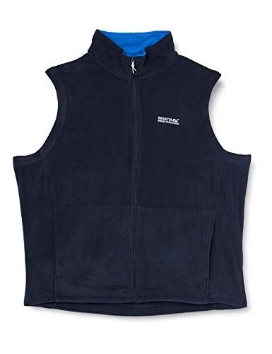 Regatta Tobias II Chaleco con Cremallera y 2 Bolsillos Bodywarmers, Hombre, Navy(Oxford Blue), S