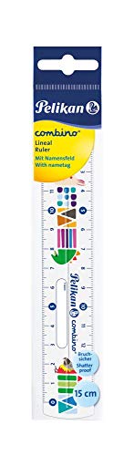 Regla Combino, 15 cm, irrompible.