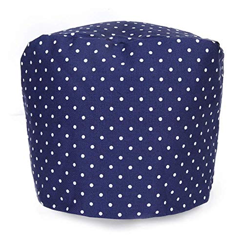 REGNBUE 4 Piezas Gorro Quirofano Mujer/hombr Algodón Lindo Impresión Doctor Enfermera Sombrero Gorro Quirúrgico con Botones-D