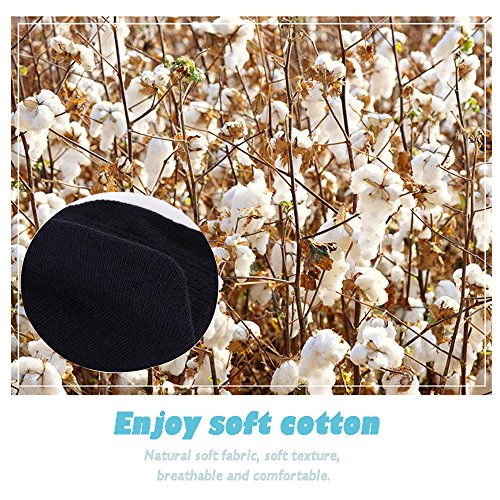 REKYO Toe 5 Pares Hombres Calcetines Algodón Corte Bajo, 5 Dedos Calcetines para Hombres Suave Y Respirable (Mezcla)