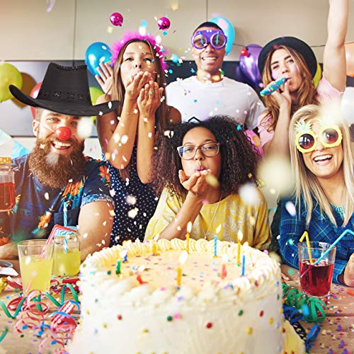 Relaxdays Sombrero Vaquero, Color negro 16 x 35,5 x 39 cm 10024992_46 , color/modelo surtido