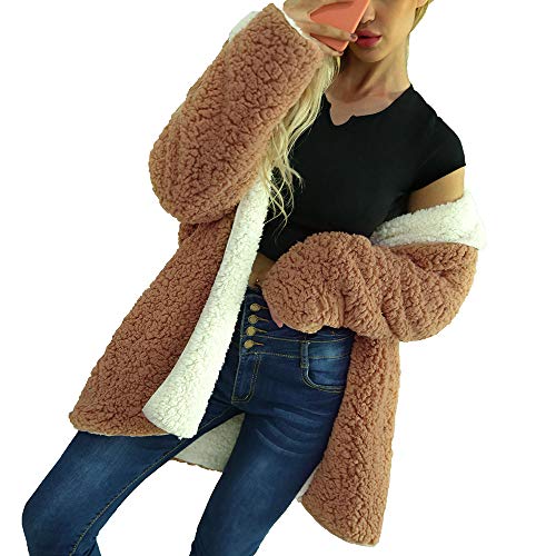 Reooly a Acolchada Donde Comprar Jerseys Cardigan Lana Mujer Cuello Cisne Chaqueta Vaquera de Borrego Chaquetas en Punto Cardigan Lana Abrigos Trenca Abrigo Pelo Cazadora Invierno Rebajas