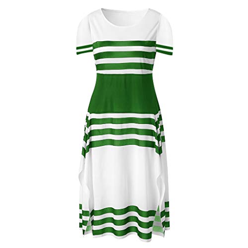 ReooLy Baratos de Mujer on Line Rayas Quiero Ver Moda Vestidos de Fiesta Baratos Online Vestido Informal para Noche Largos Estampados Informales Lunares Elegantes Vestidos Informales de Vera