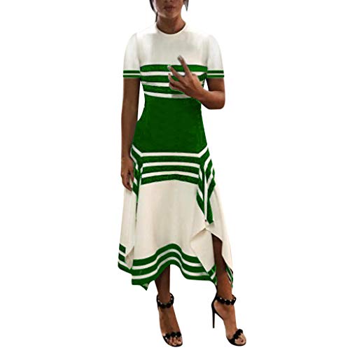 ReooLy Baratos de Mujer on Line Rayas Quiero Ver Moda Vestidos de Fiesta Baratos Online Vestido Informal para Noche Largos Estampados Informales Lunares Elegantes Vestidos Informales de Vera