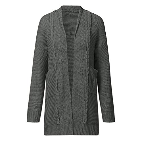 Reooly con Capucha jerséis Cazadora Biker Abrigo Trenca niña niños Chaqueta 3 Punto Grueso Mujer Chaquetas de Cine Cardigan Gris Abrigo Bebe niña Meses Chaqueta Vaquera Perlas Trenca Hombre