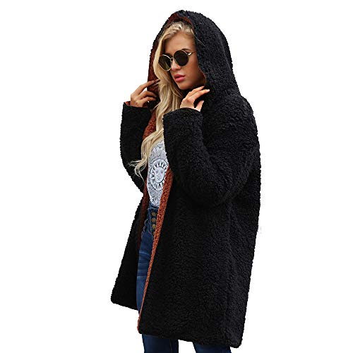 Reooly Dama Chaqueta Vaquera Negro Etnico Mujer bjanko Chaqueta Chaquetas de Lana Abrigo Plumas Borrego Cardigan Granate Cortinas en Punto Cruz 6XL Hombre Chaleco Azul Marino Mujer Chaqueta