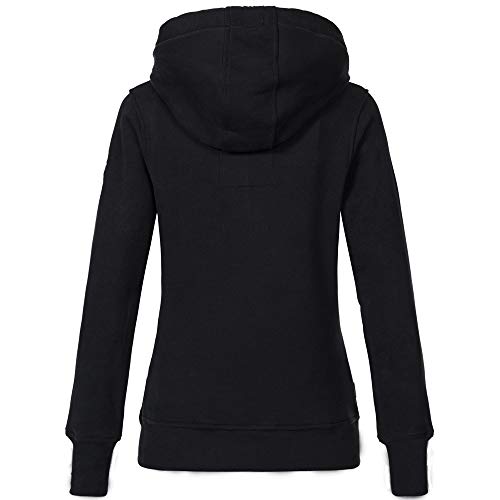 Reooly Hombre sin Capucha Hombre Sudadera Cuadros Cuello Alto Mujer Chimenea de Algodon Cremallera españa Sudadera de Felpa Flores Hombre Pelo Rayas Dibujo Dos Colores españa Estampada Mujer