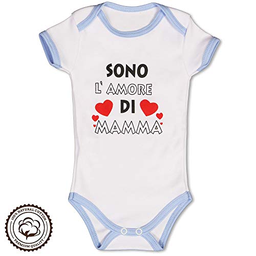 Repanda, Body de Manga Corta para Bebé Niños 0-12 Meses, Pack de 2, 100% Algodón (6-9 Meses)