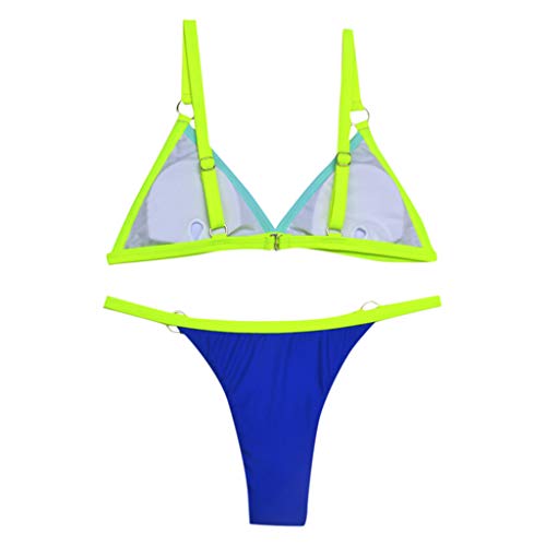 riou Bikinis Mujer 2021 Push up Sexy Tres Puntos con Estampado de Cebra y Tira Mujeres Conjunto de Traje de BañO Brasileños Bañador Ropa de Dos Piezas vikinis