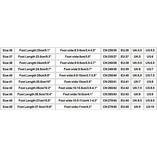 riou Zapatos de Lona Altos para Hombre Mujer Unisex Zapatos Transpirables Salvajes Casuales Zapatos para Caminar Antideslizantes Zapatillas de Deporte Respirable Correr Negro 36-45