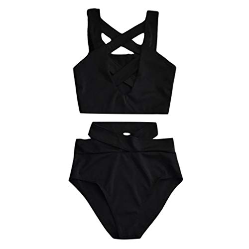 RISTHY Bikinis Mujer Traje de baño Atractivo Conjunto de Bikinis con Dos Piezas Bikini Mujer 2019, Mujer Push-Up Bikini Acolchado Bra Traje de baño Tops y Braguitas