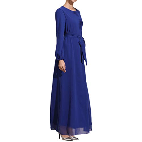 RISTHY Musulmana Vestidos Largos Maxi Vestido Color Sólido Talla Grande Elegante Musulmán Abaya Dubai Turquia de Verano Islámica Árabe Kaftan Dubai Empalme para Las Mujeres Ropa Vestidos