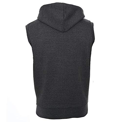 ROCK-IT Apparel®, Chaleco de Entrenamiento sin Mangas para Hombre, Sudadera, Jogging, Entrenamiento, Fitness, Tallas S-4XL Tank Top en Gris Oscuro S