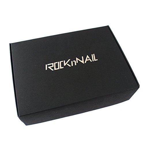 Rocknnail Par Punk Remaches Charreteras Divisa Alliage Plata