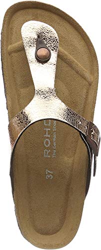 Rohde Alba 5602 39 EU-Chaleco para Mujer (6 UK), Color, marrón Cobre