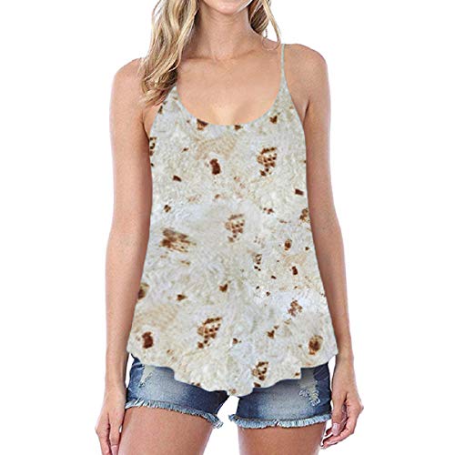 Ropa Camiseta Sin Mangas Ronamick Tops Para Mujeres Chaleco Equitacion Mujer Chaleco Navidad Mujer Vest Equitacion Mujer Dama Casual Tank Tops Para Mujeres Yoga