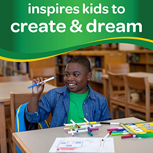 Rotuladores Súper Lavables 100pzs - Crayola