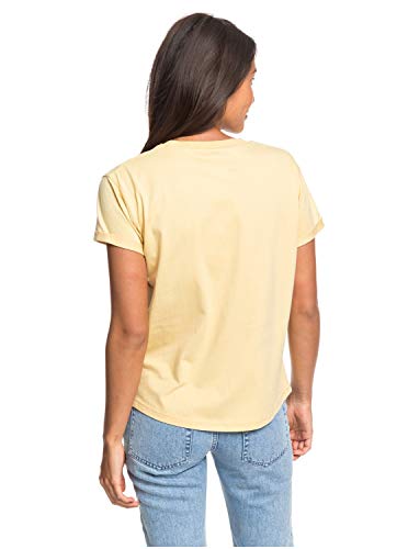 Roxy Epic Afternoon - Camiseta para Mujer Camiseta, Mujer, Sahara Sun, XL