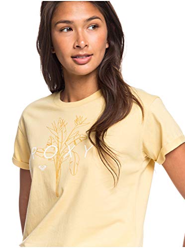 Roxy Epic Afternoon - Camiseta para Mujer Camiseta, Mujer, Sahara Sun, XL