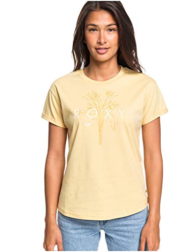 Roxy Epic Afternoon - Camiseta para Mujer Camiseta, Mujer, Sahara Sun, XL