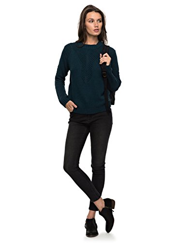 Roxy ERJSW03216, Suéter Para Mujer, Verde ( REFLECTING POND), L