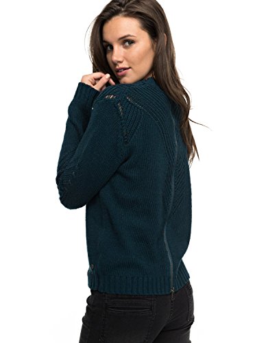 Roxy ERJSW03216, Suéter Para Mujer, Verde ( REFLECTING POND), L