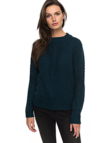Roxy ERJSW03216, Suéter Para Mujer, Verde ( REFLECTING POND), L