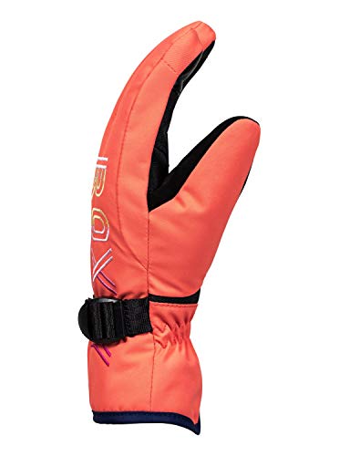 Roxy Freshfield-Guantes para Snowboard/Esquí para Chicas 8-16, Niñas, Living Coral, M