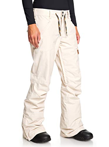 Roxy Nadia - Pantalón para Nieve para Mujer Pantalones para Nieve, Mujer, Oyster Gray, M