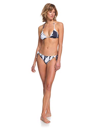 Roxy Printed Beach Classics-Conjunto De Bikini Tiki Tri para Mujer Talle Medio, Naranja(Terra Cotta Flying Flowers S), L