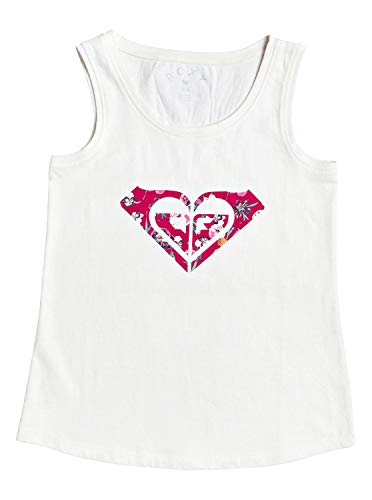 Roxy There Is Life -Camiseta para Chicas 4-16 Camiseta, Niñas, Snow White, 12/L