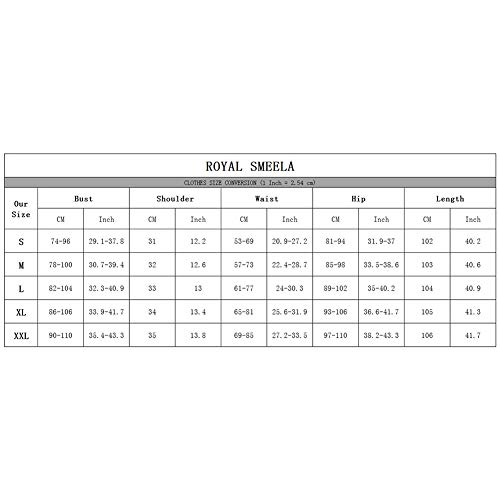 ROYAL SMEELA Vestido de Baile Latino Mujer Vestido Flapper con Flecos de Lentejuelas Salsa Tango Salón de Baile Traje Vestidos de Baile Negro - 5 tamaño